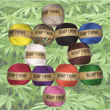 100% Hemp Twine, 1mm Thick, 430ft per ball